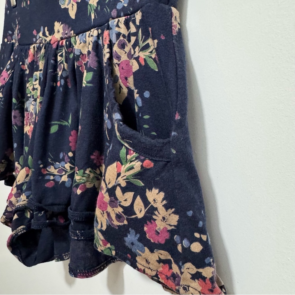 Express Y2K Floral Ruffle Micro Mini‎ Shorts Skort - Picture 4 of 11